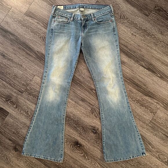Abercrombie vintage low rise flare jeans - Picture 1 of 8